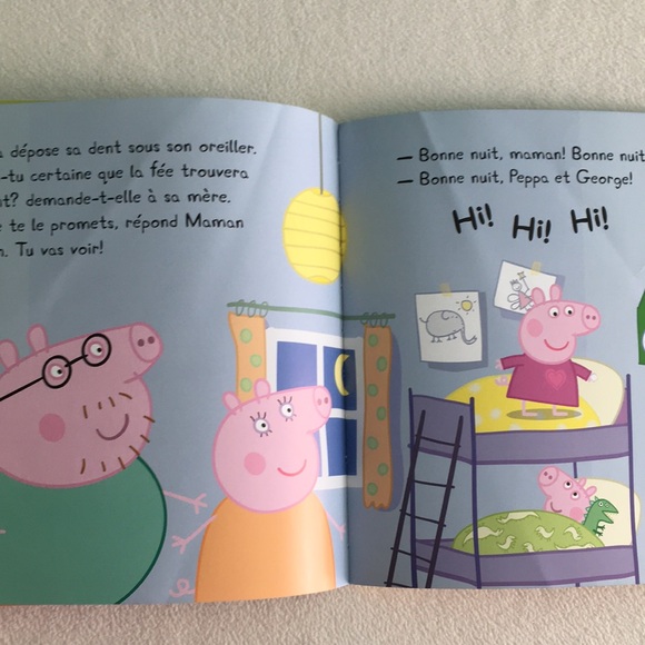 “La fée des dents” French Language Peppa Pig Paperback Book 🇫🇷 - Picture 7 of 16